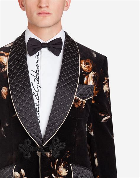 dolce gabbana smoking jacket